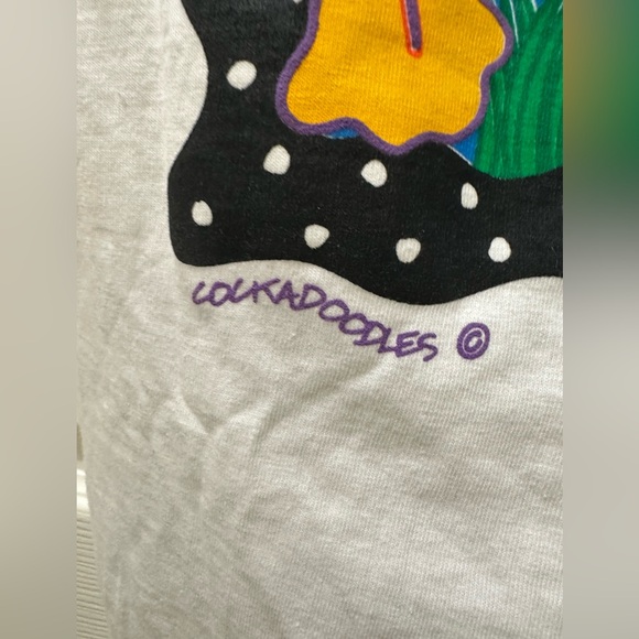 Vintage “Cockadoodles” T-Shirt Women’s Large - Picture 4 of 5